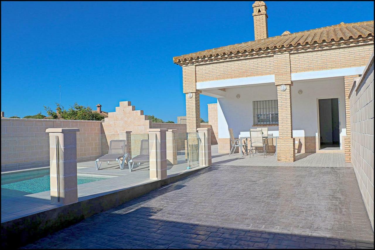 Chalet Penuelas Con Piscina Conil De La Frontera Exterior foto