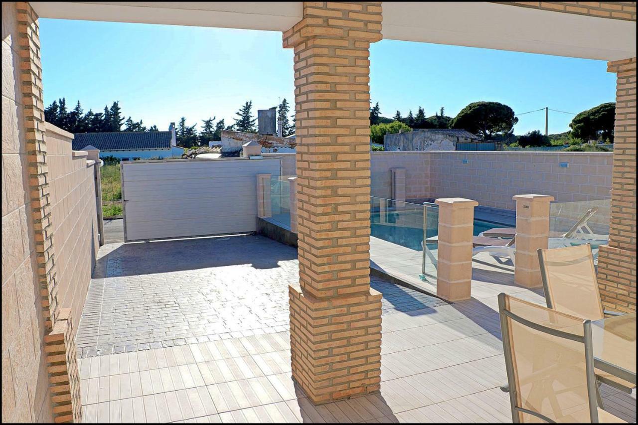 Chalet Penuelas Con Piscina Conil De La Frontera Exterior foto